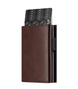 Minimalistic CardHolder Wallet Choaclate – Luxury Leather